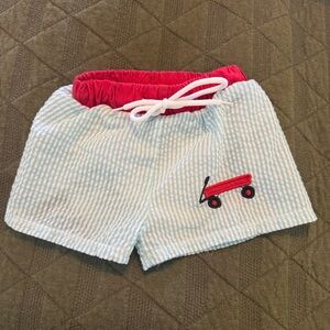Little Red Wagon Swim Shorts